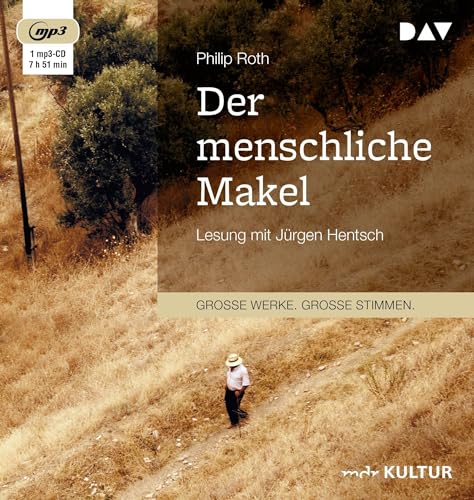 Der menschliche Makel: Lesung mit Jürgen Hentsch (1 mp3-CD) von Audio Verlag Der GmbH